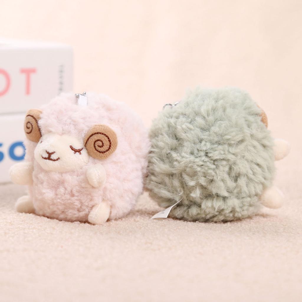 Schaf Anhänger Schlüsselanhänger Puppe Schmuck Plüschtier Mädchen Geschenk Rucksack Anhänger Stoffpuppe