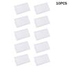 Transparent Chest Tag Id Holders Sleeve Office Staff Workers Work Card Cover Case Nurse Name Badges Holder With Brooch