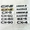 Trunk Lettering Stickers for MAZDA6, CX30, CX50, CX4, CX5