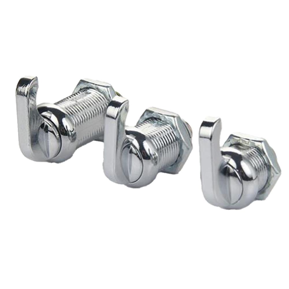 Skříňkový zámek Bezkontaktní vačkový zámek Vhodný pro skříňky Konstrukce ze slitiny zinku Chromová povrchová úprava Zámek pro prodejní automaty