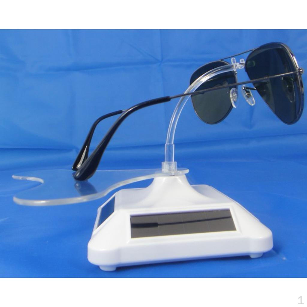 Rotating Display Powered Sunglasses Glasses Show Holder Plastic