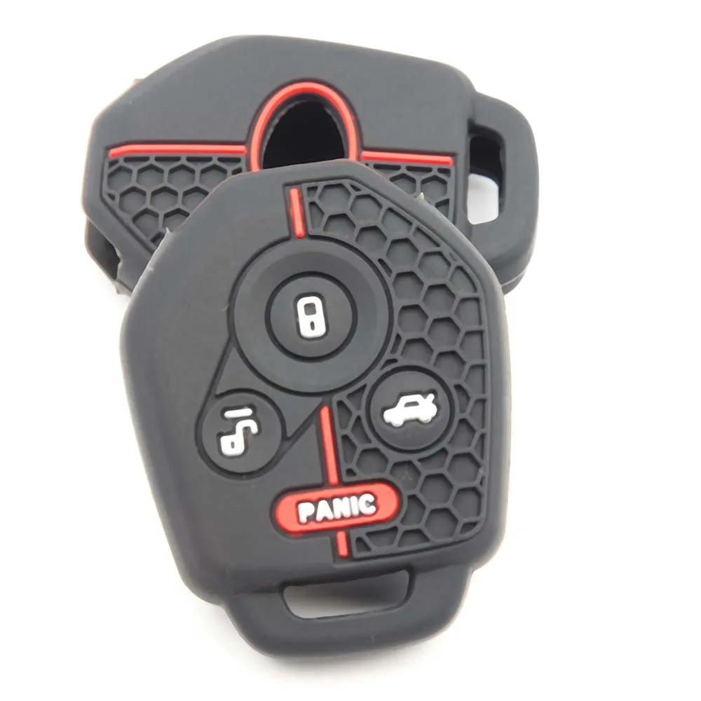 4 Buttons Car Remote Key Cover Shell Fob Skin Jacket Fit For Subaru Legacy Tribeca Impreza Forester Xv Protect