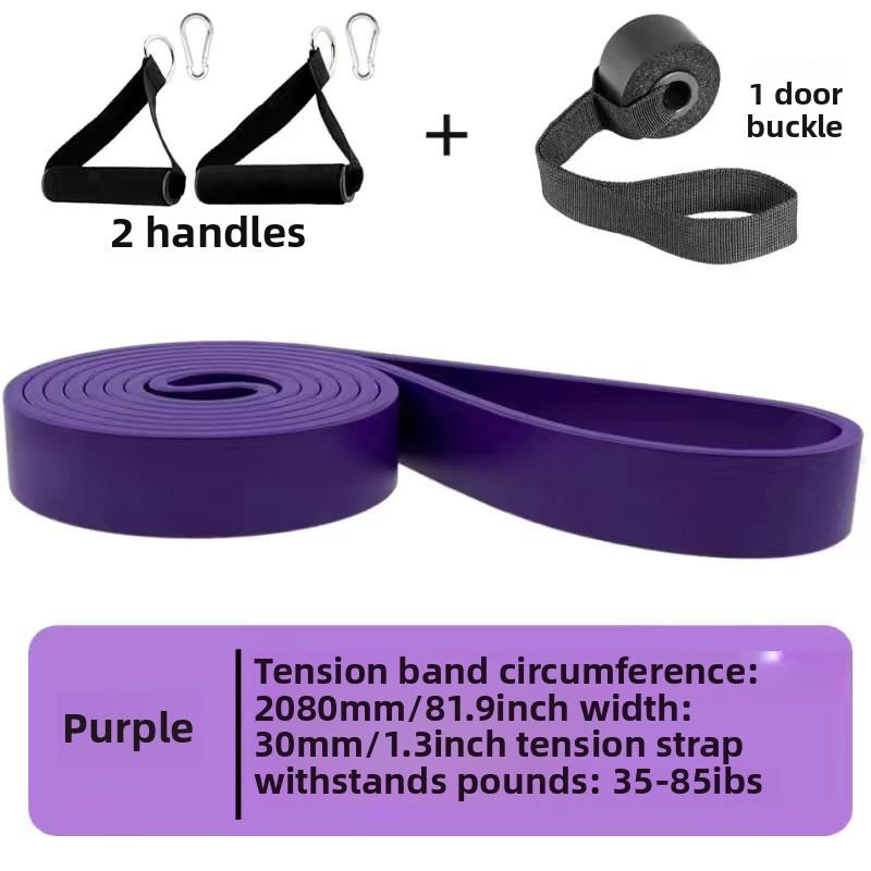 Hot Selling Yoga Fitness Resistance Band Tension Band Tension Rope Suspension Elastic Rope Strength Training Belt Tpe Material