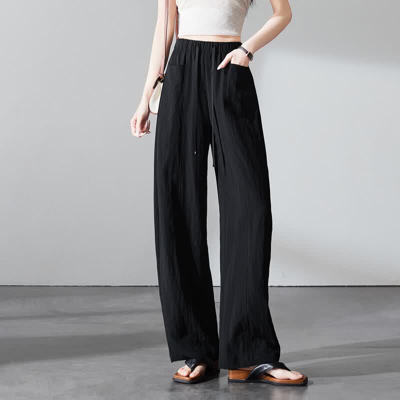 SOFSIL Women s Relaxed Fit High-Waist Wide-Leg Trousers 29/XL