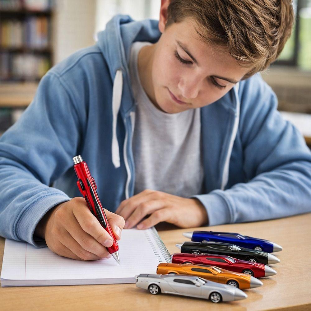 Colorful Car Ballpoint Pens 0.7mm Neutral Pen Novelty Writing Pen Stationery