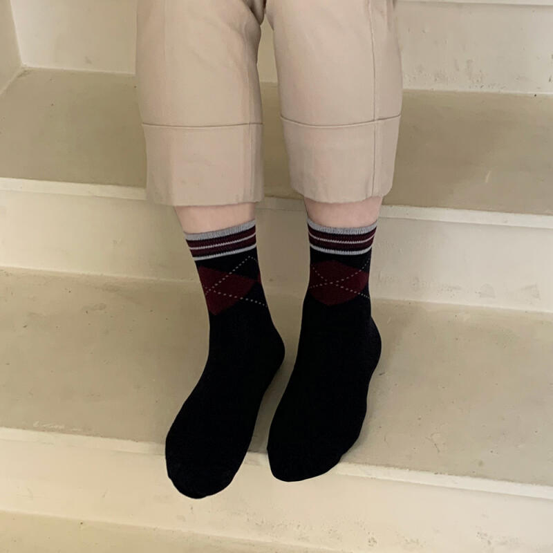 [10-Pair Set] Men's Ankle Point Mid-Calf Socks