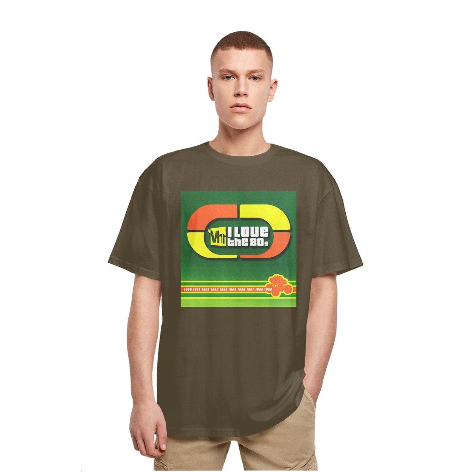 I Love the 80s Oversized T-Shirt – Retro Fashion Tee M