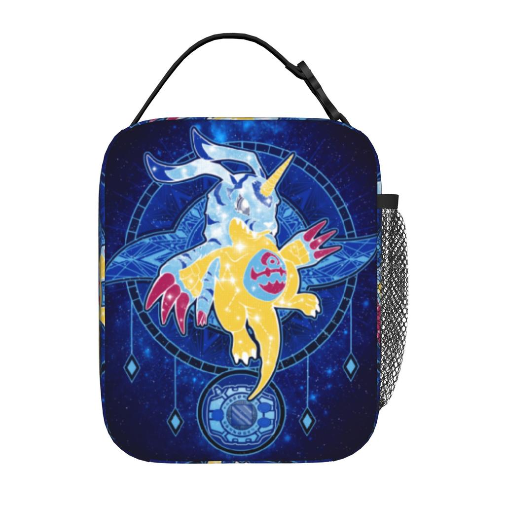 Back to school season Digimon Food Bag Agumon (7) Washable Good Quality Personalised Leakproof Lunch Bag