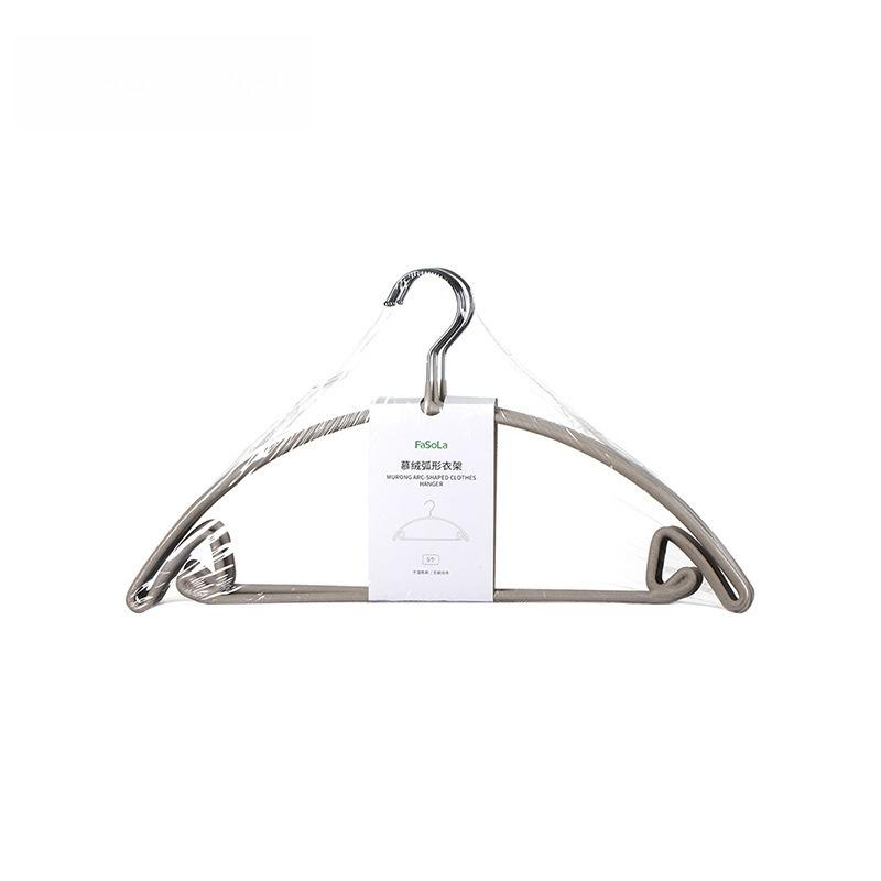 Hanger Household Clothes New Non Marking Anti Shoulder Corner Clothes Support Hanging Thick  Velvet Load-bearing Hangers