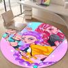 1pc KPop Demon Hunters22 Design Printed Area Round Carpet for Bedroom Living Room Home Decor Rugs Mat Non Slip Mat Rug for Bedside