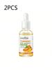 1PC Turmeric Essence, Hydrating And Refreshing The Face,Deep Hydration,Brighten Skin,Lighten Fine Li