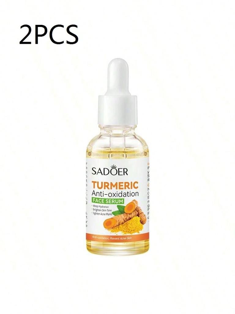 1PC Turmeric Essence, Hydrating And Refreshing The Face,Deep Hydration,Brighten Skin,Lighten Fine Li