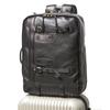 Rucsac Retro din Piele pentru Bărbați pentru Călătorii de Afaceri Geantă Multifuncțională din Piele de Vacă pentru Laptop cu Roți Geantă de Călătorie