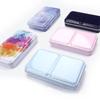 Half Pan Watercolor Tray Paint Tin Box Empty Palette Painting Storage Paint Tray