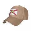 Gorra de Béisbol con Bandera del Estado de Florida Sombrero de Diseñador Sombrero para Fiesta de Espuma Gorra de Pesca Protector Solar Para Mujeres Unisex