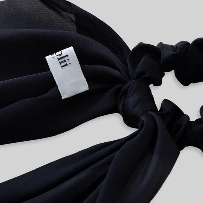 black-lii SCARF SCURUNCHIE