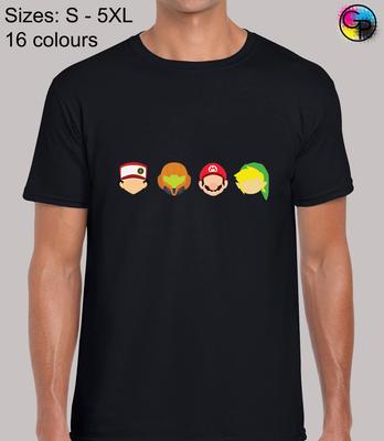 Camiseta Regular Fit para Homem Legends Of Gaming Cool para Fãs de Videogames