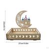 Eid Mubarak Dessert Tray Ramadan Decorative for
