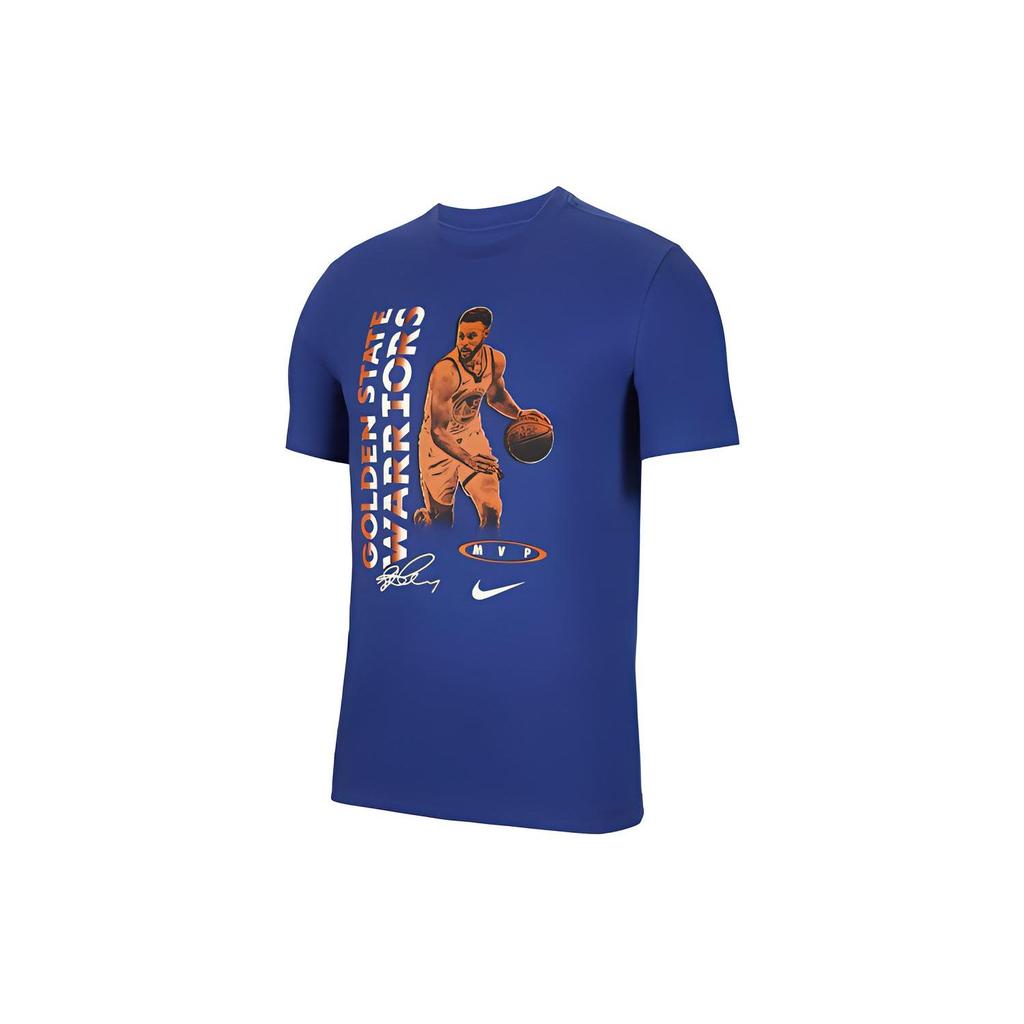 Nike Stephen Curry Casual Running Sports Short-Sleeve T-Shirt Men Tops Blue DH3709-495