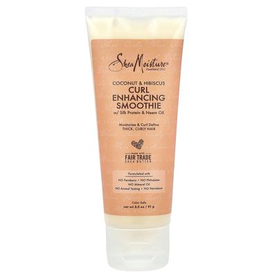 Smoothie podkreślające skręt loków Kokos i Hibiskus z proteinami jedwabiu i olejem neem, 91G (3.2 uncje)