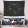 Boho Tapestry Nature Landscape Wall Hanging Forest Trees Mountain Scenic Home Decor Aesthetic Room Divider Dorm Wall Art