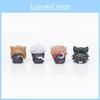 Kaisen Whimsical Jujutsu Cat Ear Napping Pvc Figurines Blind Box Assortment