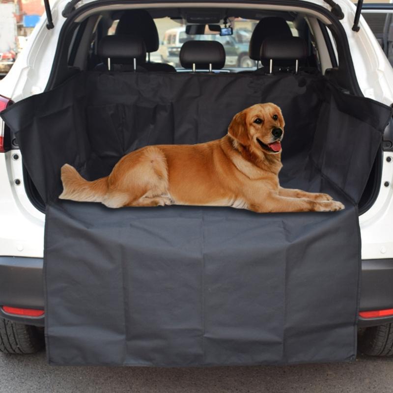 Car Boot Liner, Waterproof Dog Car Seat Cover, Pet Universal Size Protector Mat Non-Slip Car Boot Mat Pet Cushion