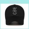 Fashionable Letter Spade Pattern Embroidered Casual Sun Shading Baseball Cap For Casual Style