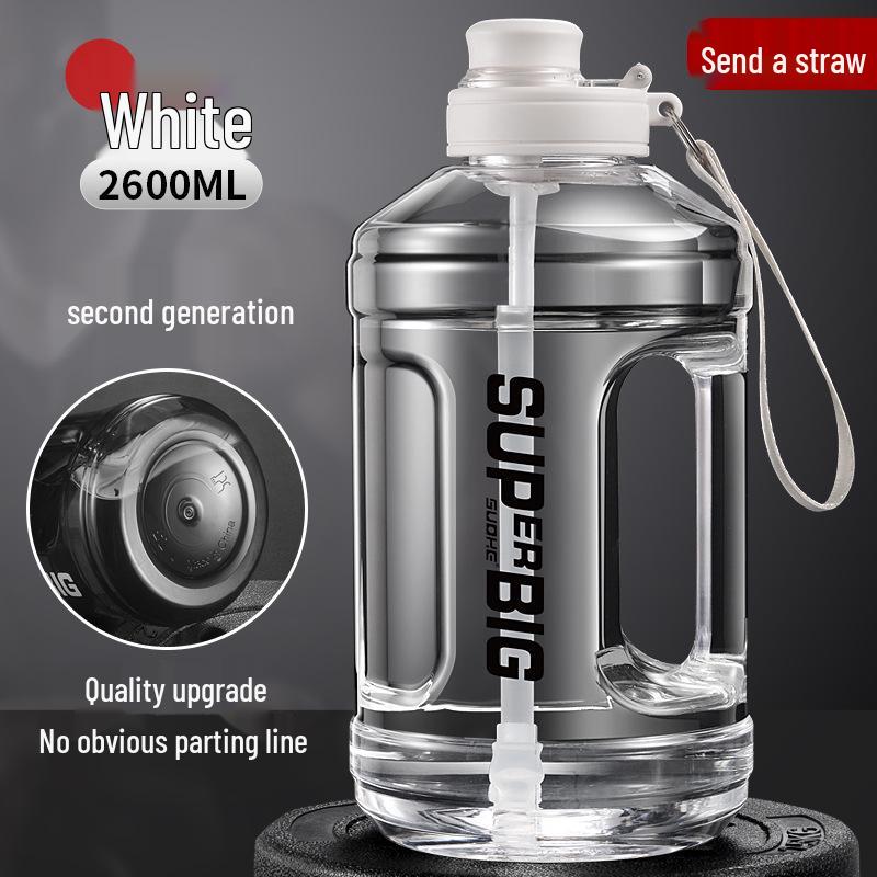 Ton Ton Large Capacity Sports Water Bottle with Straw