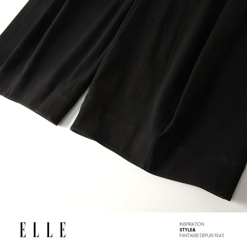 ELLE Women's Loose Wide-Leg Casual Pants