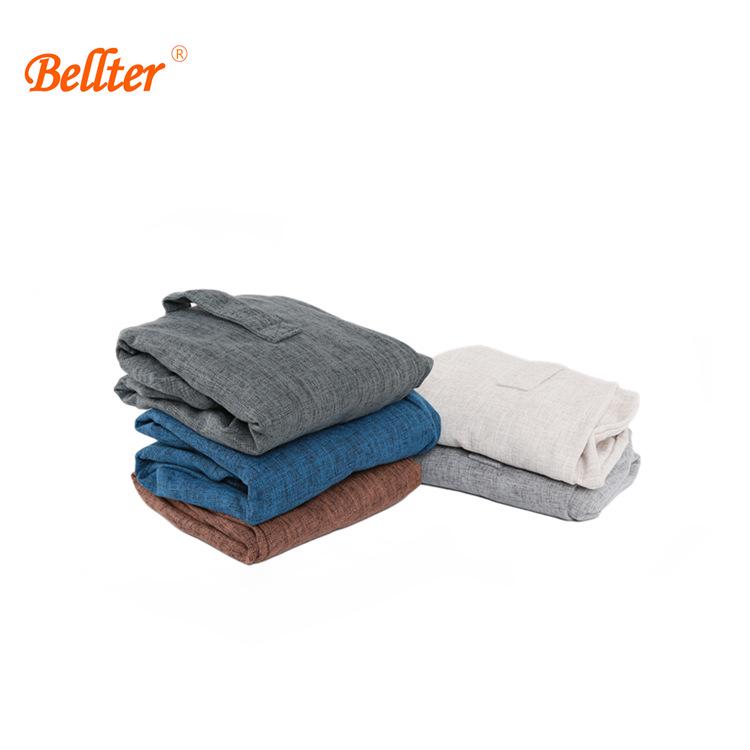 Breathable, Anti-Pilling Cotton Linen Yoga Ball Cover, 55cm