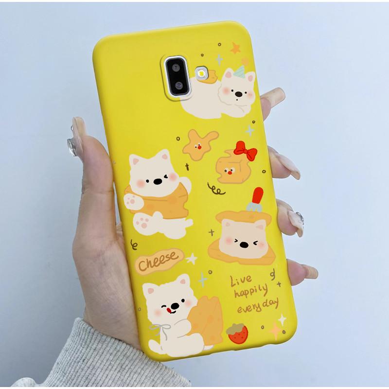 Cute Astronaut Panda Cartoon Case For Samsung Galaxy J6 2018 J6 Plus J600F/DS J610F/DS J600FN J610FN Silicone Bumper Soft Cover