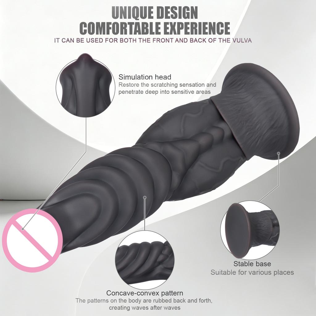 Muscle God Alien Dildo Anal Plug Male And Female Masturbation Outdoor Anal Expansion Device SM Backstory Sex Toy