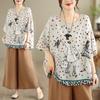DIMANAF 2026 Plus Size New T-Shirt Tees Women Print Loose Casual Casual Lady Tops Shirts Oversize Summer