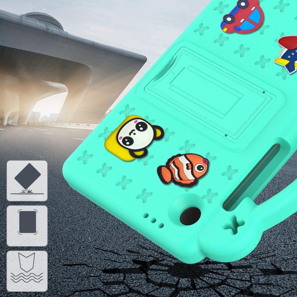Case for Samsung Galaxy Tab A11 / A9, Cute Patterns, with Stand, Green