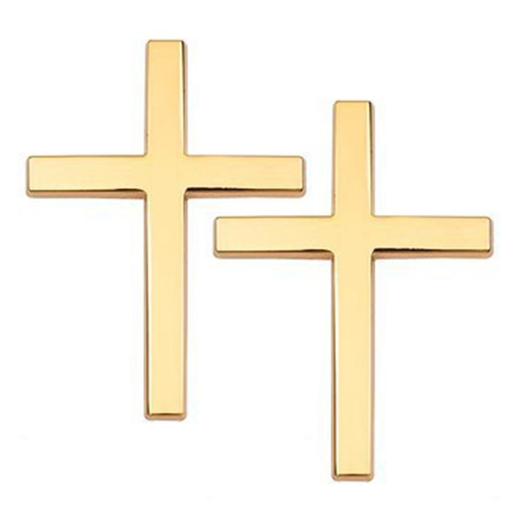 Christian Cross-Sticker SUV Car Body Christian Symbols Car Badge 3D Metal Design Emblem Badge For Personalized Vehicle Exterior