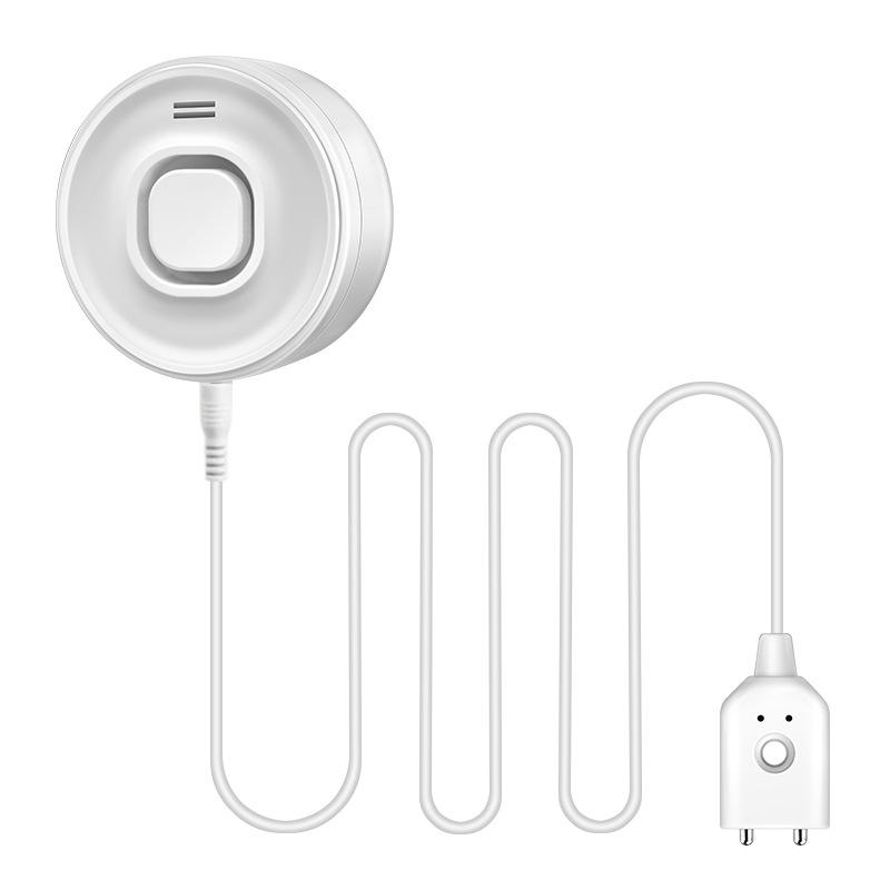 3D Water Leak Detector with Tuya WiFi: 100dB Alarm Compatible with Alexa & Google