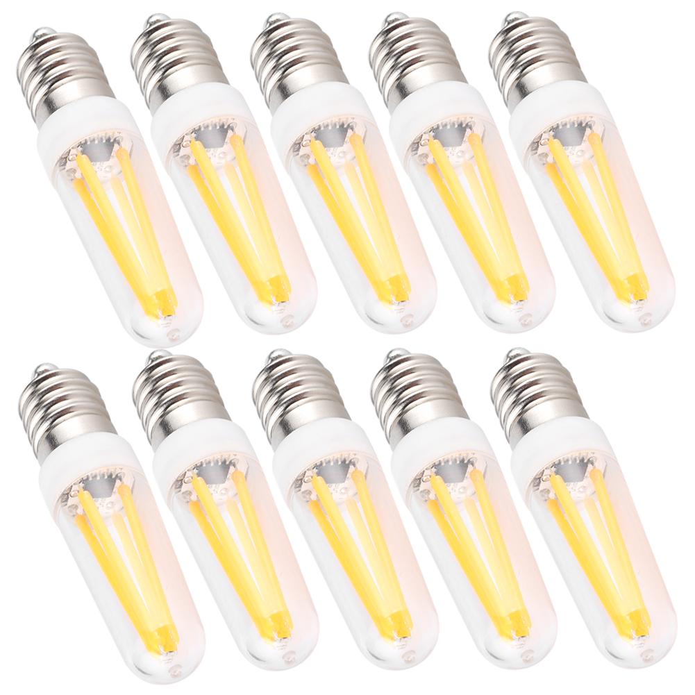 10Pcs Mini Dimmable E14 LED Light Bulb 3W AC 230V for Home Car Cabinet Hotel Lighting