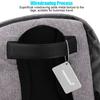 5Pcs Aluminum Alloy Travel Baggage Luggage Suitcase Tag ID Card Label (Silver)