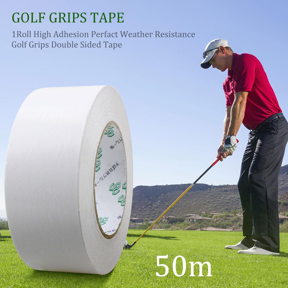 50MM*50M Grip Tape Roll Double Sided High Viscosity Easy to Tear Club Gripping Adhesive