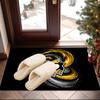 Penguins Heart Logo Art Area Rug Suitable for Indoor And Outdoor,Carpets for Kitchens, Homes, Offices, Living Rooms,Home Decor,Christmas Gift