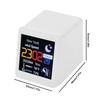 Smart Weather Station Desktop Digital WiFi Clock DIY GIF Animations Desktop Mini Clock for Home Office