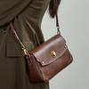 Genuine Leather Vegetable-Tanned Cowhide Bag for Women 2025 Winter New Single Shoulder Messenger Bag