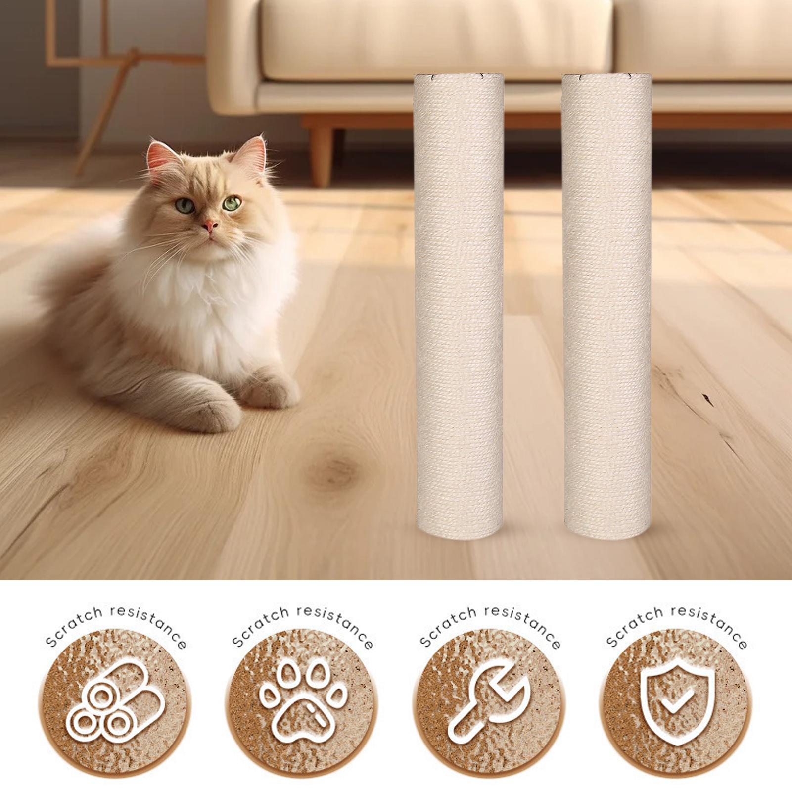 

Cat Scratch Post Sisal Cat Scratcher 8MM Screw Holes Interactive Toy For Kitten Puppy Rabbit Dog Small Indoor Play Relaxation China Mainland