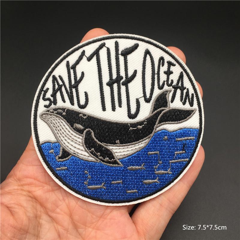 Funny Embroidered Patches For Clothing Cartoon Sticker Jacket Iron-On Transfers For Clothing Anime Clothes Patches