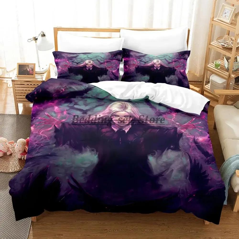 The School For Good And Evil Bedding Set Single Twin Full Queen King Size Bed Set Aldult Kid Bedroom Duvetcover Sets Bed
