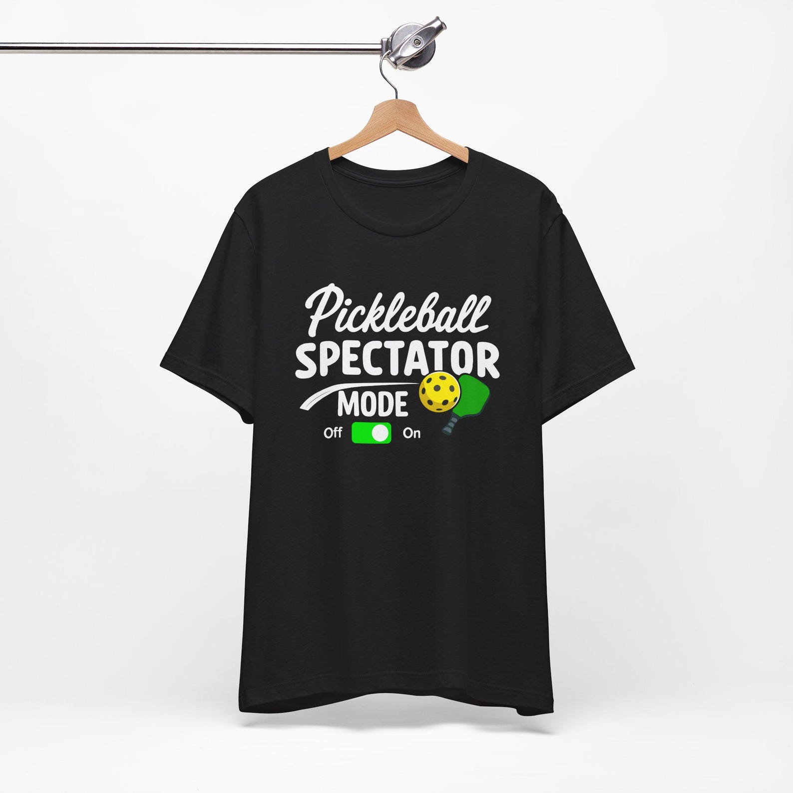Pickleball Family Unisex T Shirt, Recreational Pickleballer, Pickleball League Supporter, Families of players, Pickleball Spectator Mode On S