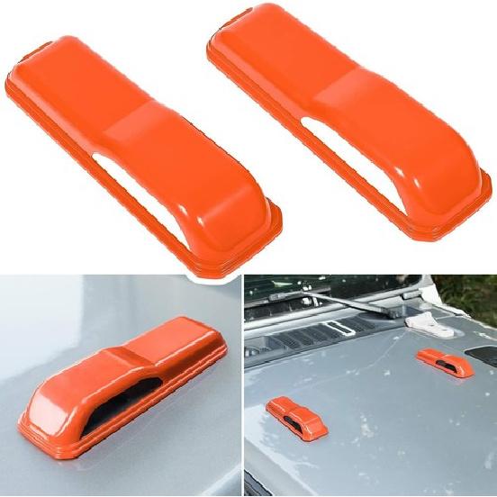Engine Hood Hinge Trim Cover Accessories Decoration for Jeep Wrangler JL JLU JT