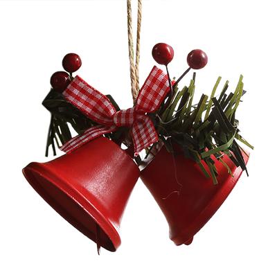 Metall Horn Glocke Weihnachtsbaumschmuck Langlebige Schöne Weihnachtsbaum Hängeanhänger für Hochzeit