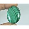 70Cts. Natural Green Malachite Oval Shape Cabochon Loose Gemstone 26X34X06MM D-353